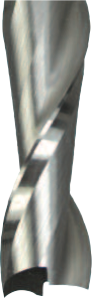 52-200 Double Flute - Solid Carbide Upcut Spiral Wood Rout-Alpine Tooling